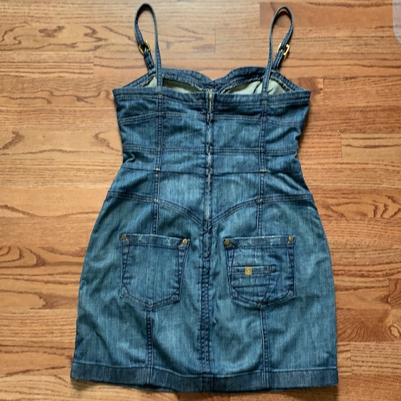 Bebe Jean Dress - Picture 3 of 9